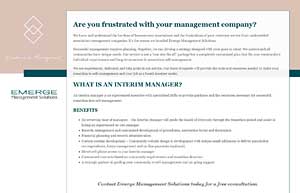 Management Solutions Web Site Design